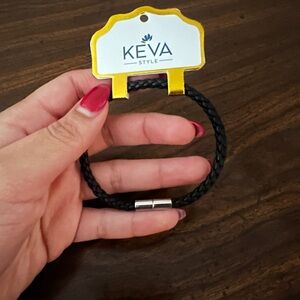 Black Braided Bracelet